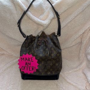 LOUIS VUITTON NOE GM / DYED LEATHER